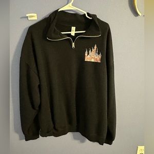 Cinderella’s castle quarter zip.
